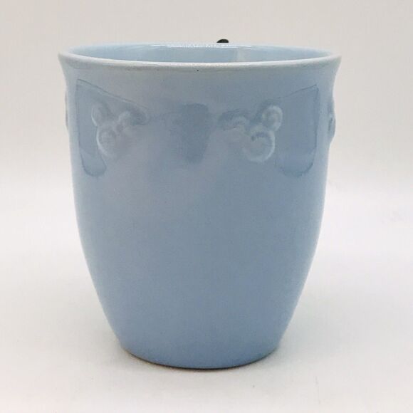 The Disney Store Mickey Mouse on Handle Coffee Mug Blue Ceramic Tea Cup 4.5 x 4 - Picture 4 of 8